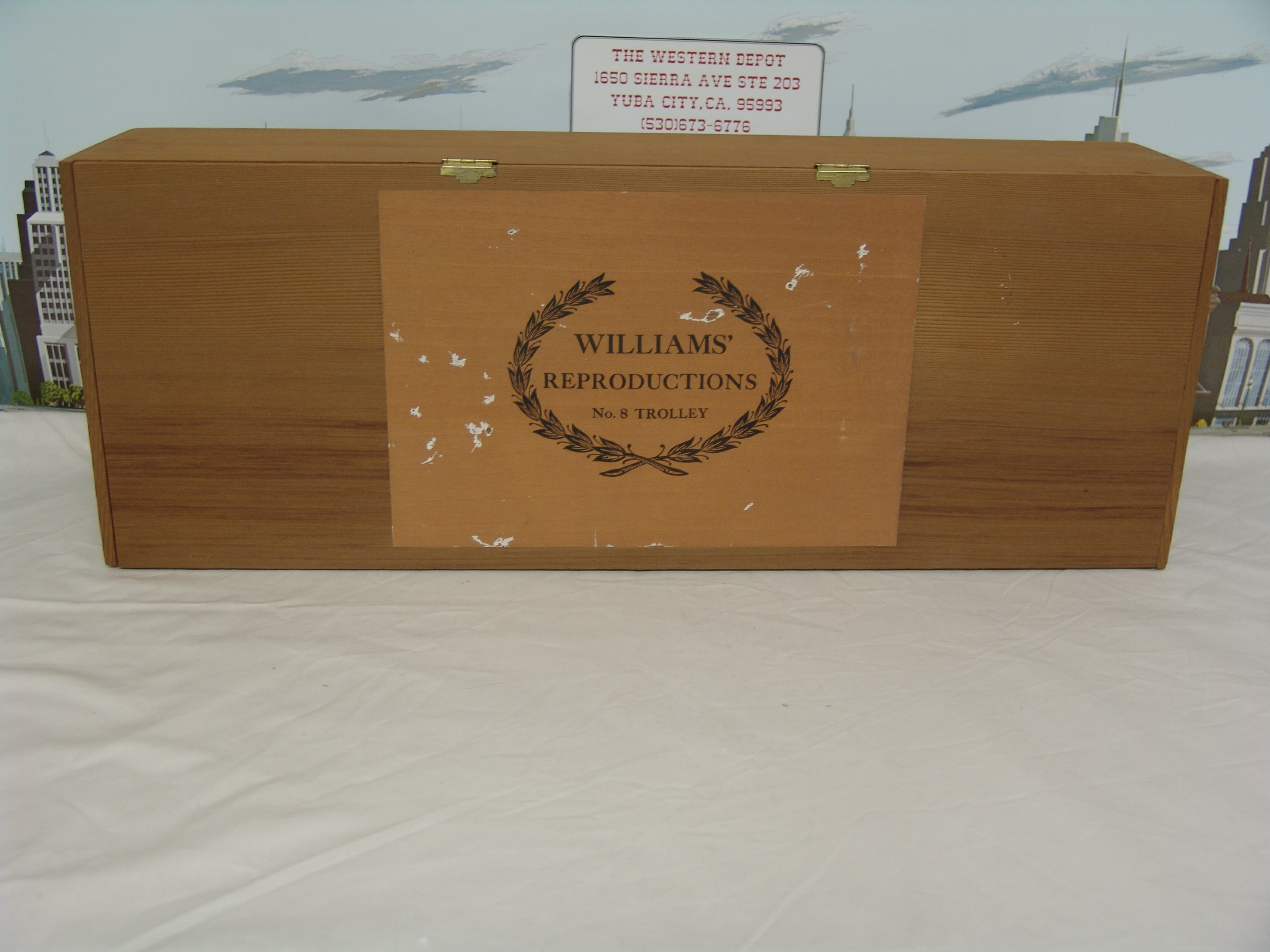 Williams' Reproductions No. 8 Trolley in wooden box