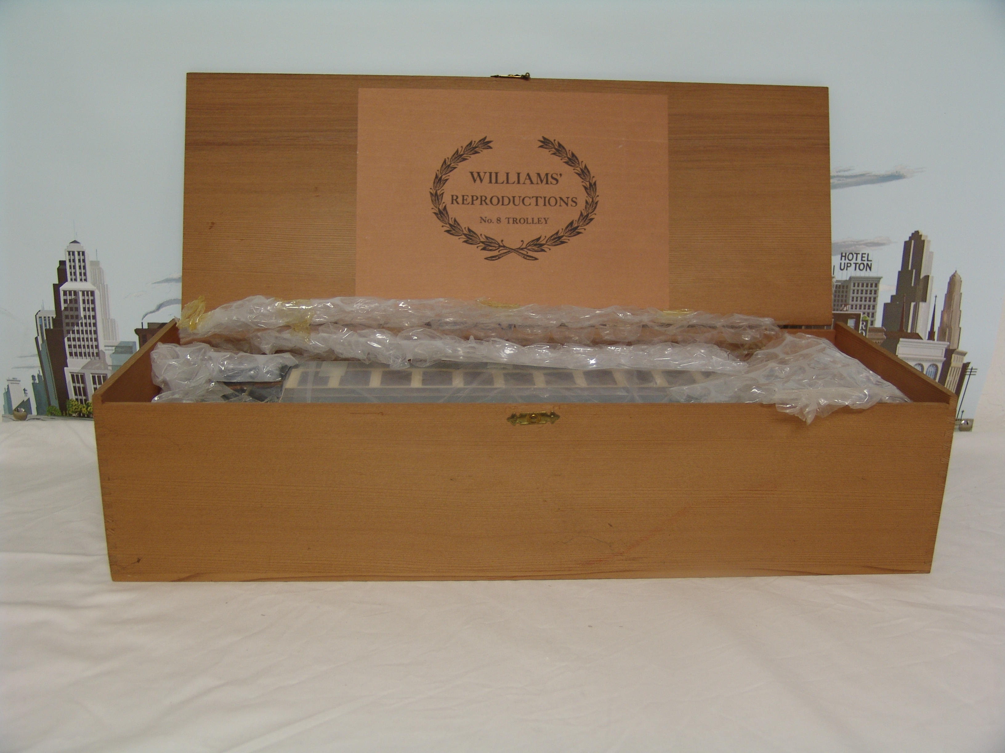 Williams' Reproductions No. 8 Trolley in wooden box