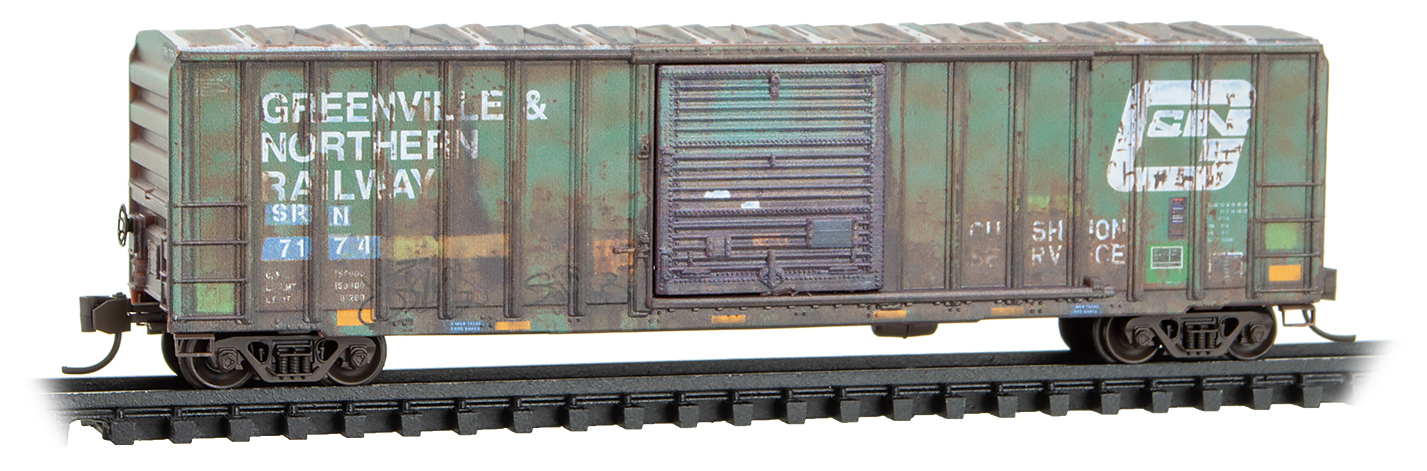 SRN/Ex-GRN 50' Rib Side Box Car #7174