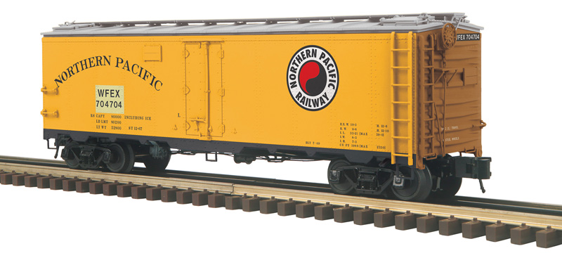 WFEX (ex-NP Railway) 40' steel reefer #704704