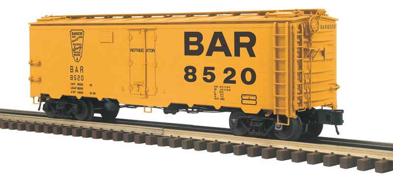 Bangor and Aroostook 40' steel reefer #8520