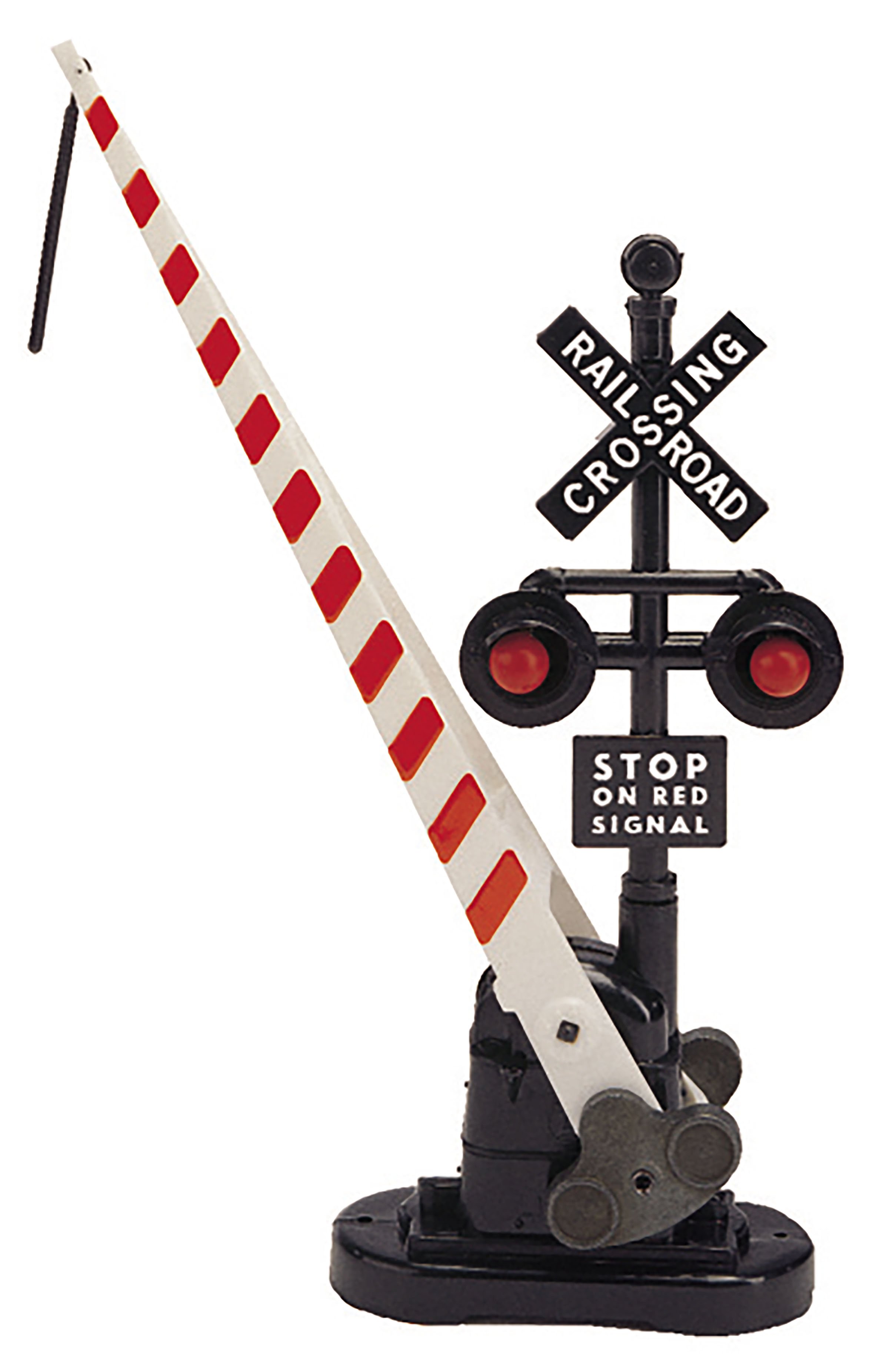 Black No. 262 Highway Crossing Gate Signal