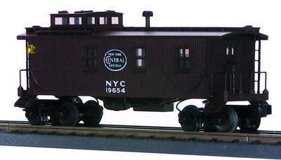 New York Central wood sided caboose #19654