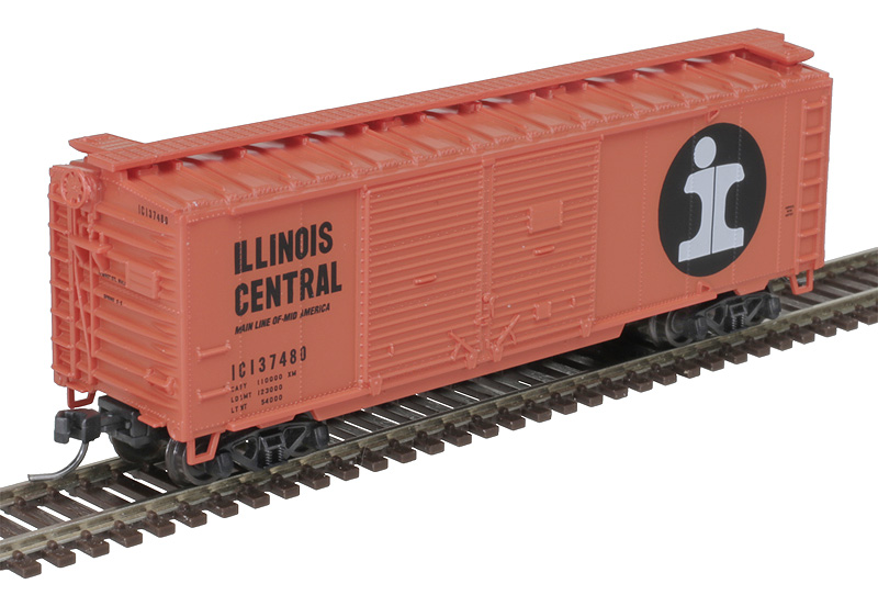 Illinois Central 40' Double Door Box Car #137162