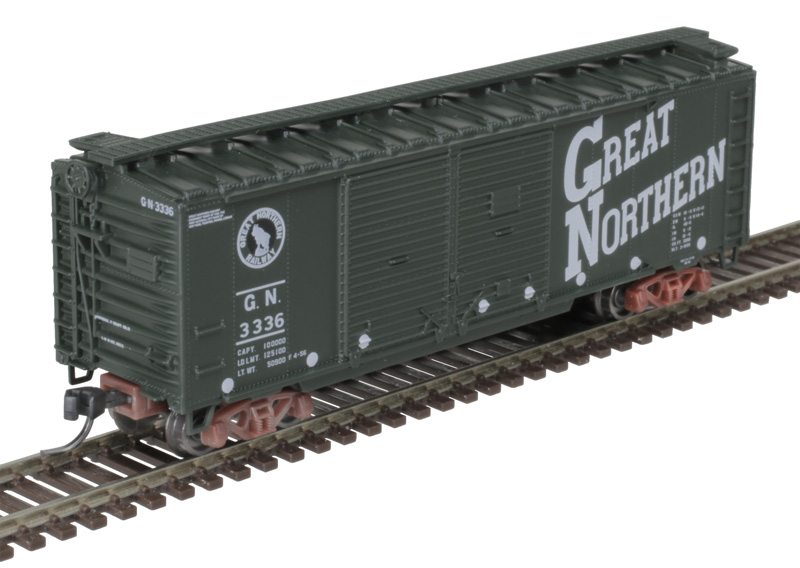Great Northern Experimental Schemes 40' Double Door Box Car 3-Pack