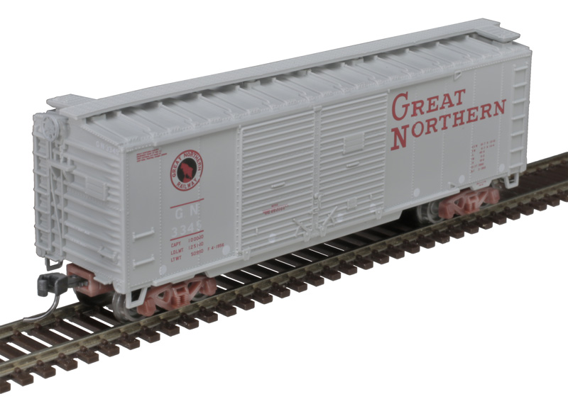 Great Northern Experimental Schemes 40' Double Door Box Car 3-Pack