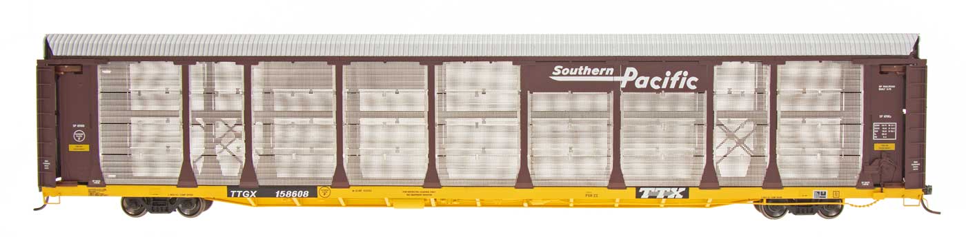 Southern Pacific Speed Lettering Bi-Level Auto Rack #255762