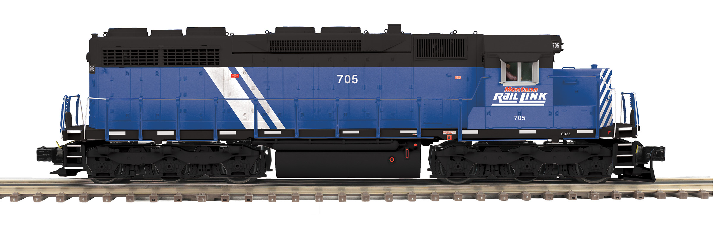 Montana Rail Link SD-35 #705 with ProtoSound 3.0