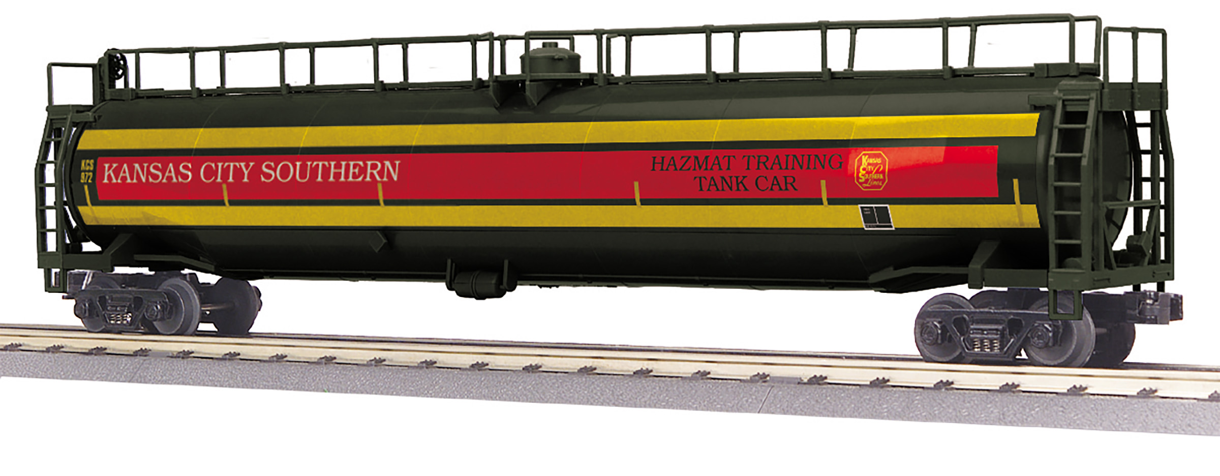 Kansas City Southern 33K gallon tank car #972