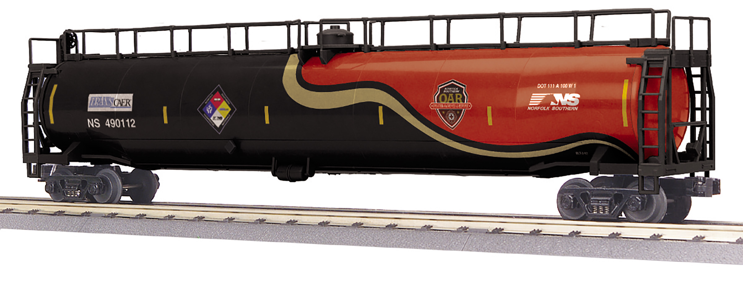 Norfolk Southern 33K gallon tank car #490112