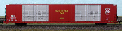 Pennsylvania Railroad 86' quad door boxcar #110160