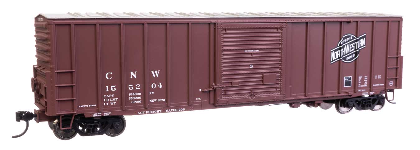 Chicago & North Western 50' Box Car With Dreadnaught Ends #155204