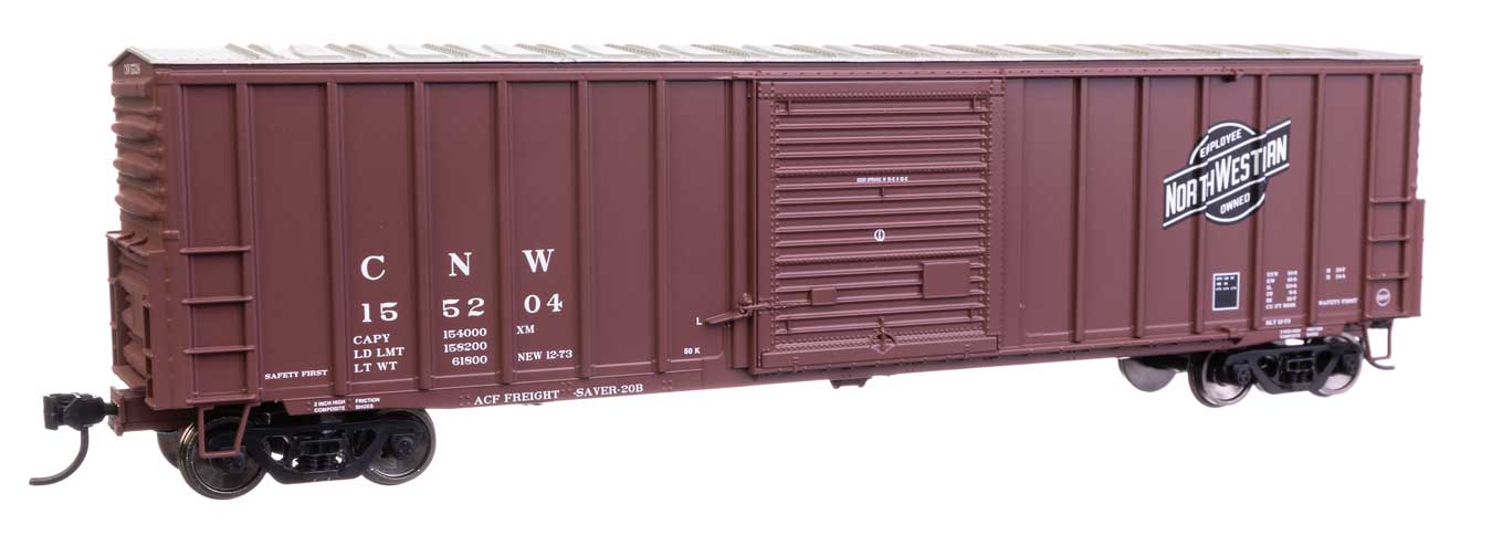 Chicago & North Western 50' Box Car With Dreadnaught Ends #155204
