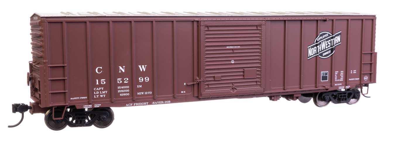 Chicago & North Western 50' Box Car With Dreadnaught Ends #155299