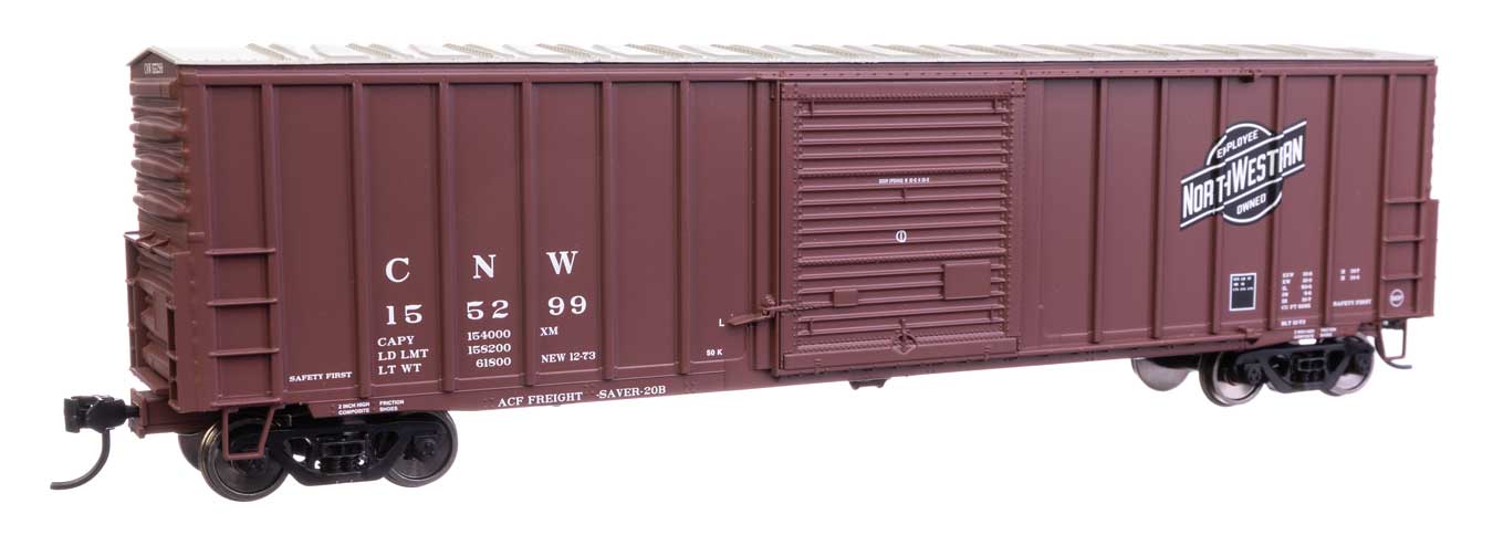 Chicago & North Western 50' Box Car With Dreadnaught Ends #155299