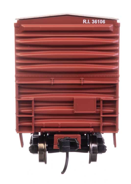 Rock Island 50' Box Car With Dreadnaught Ends #36106
