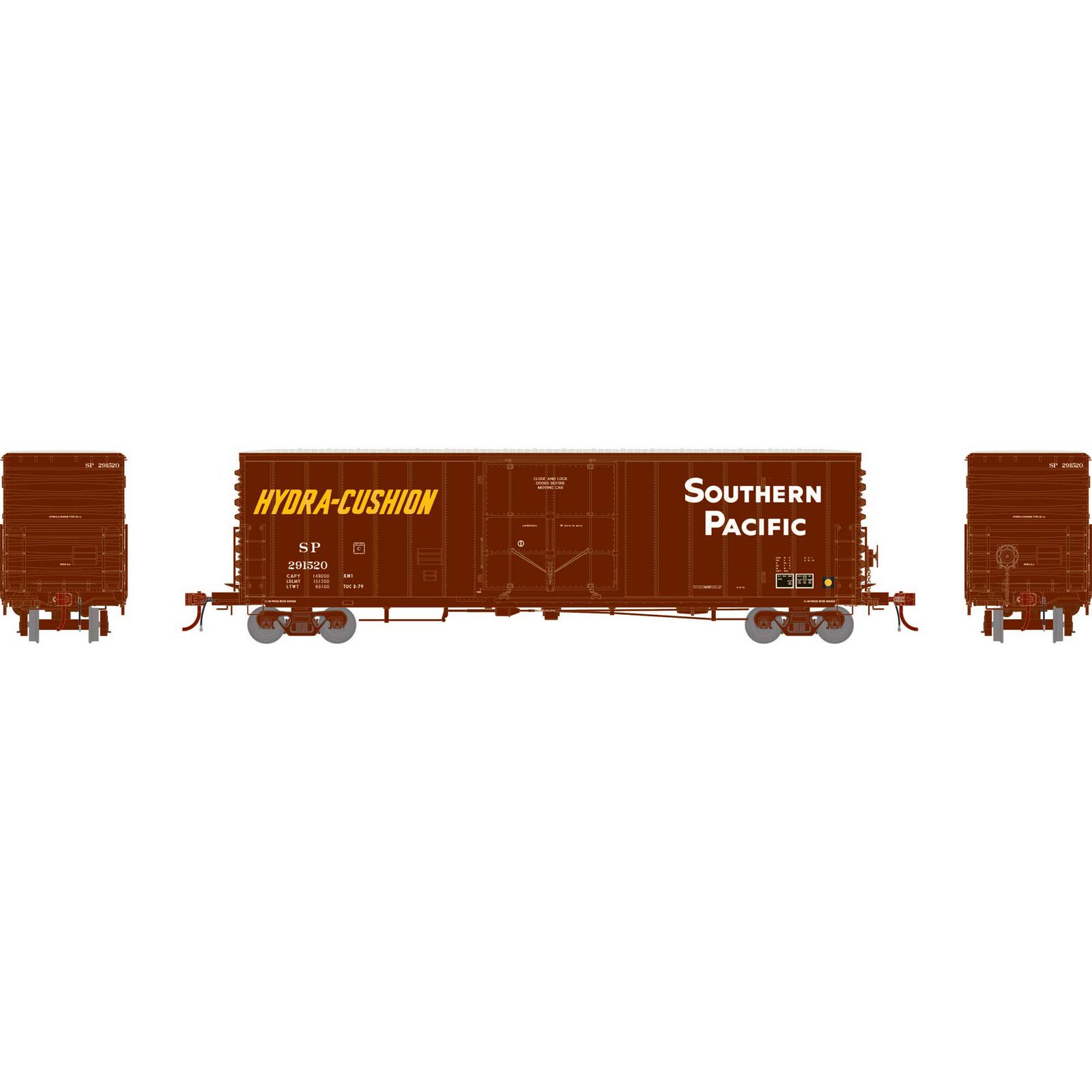 Southern Pacific 50' PC&F plug door boxcar #291520