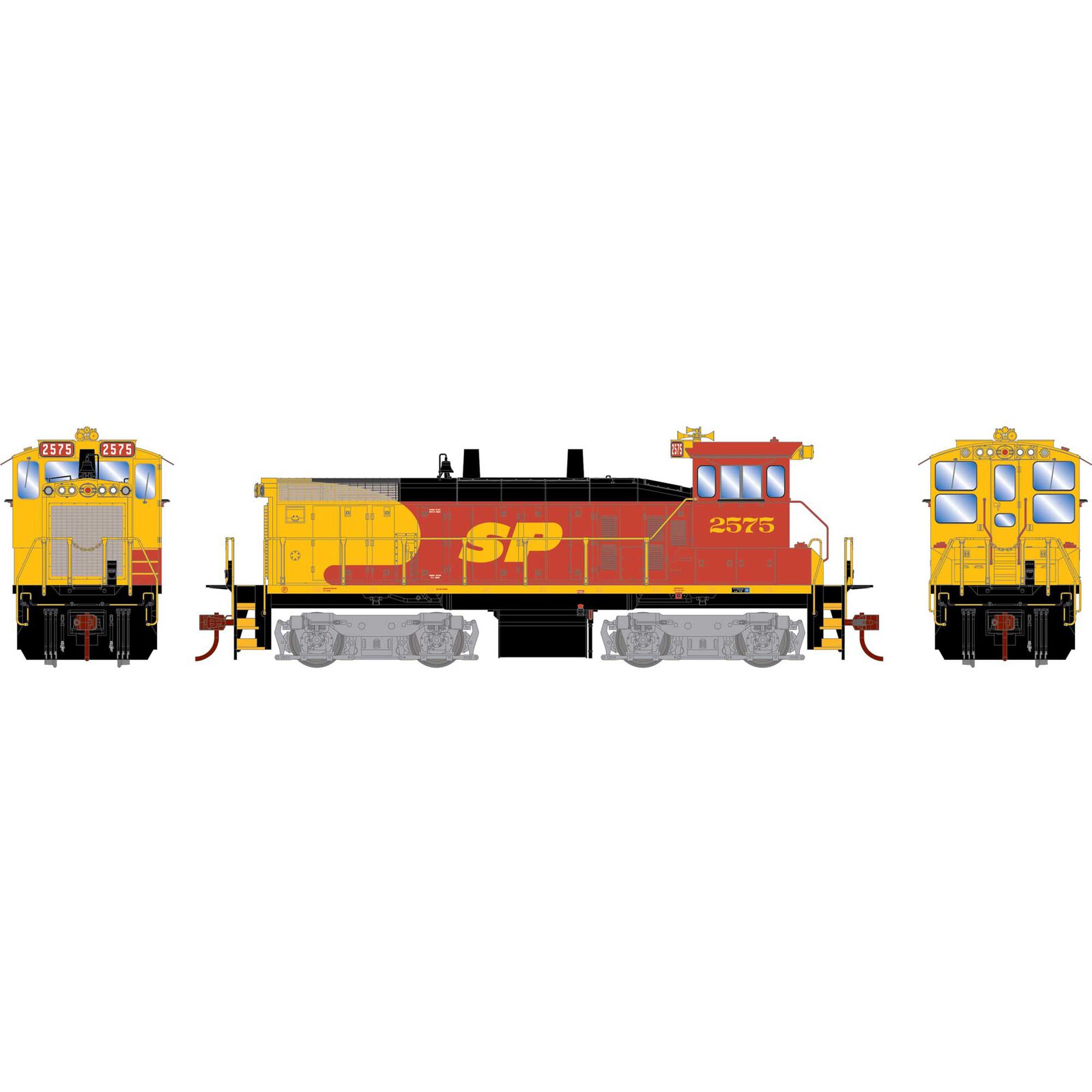 Southern Pacific (Kodachrome) SW1500 #2575 with Econami DCC & Sound