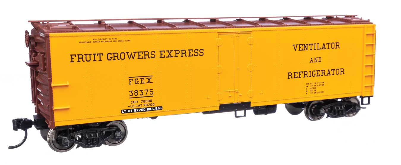 Fruit Growers Express 40' Steel Reefer With Dreadnaught Ends #38375