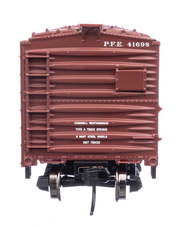 Pacific Fruit Express 40' Steel Reefer With Dreadnaught Ends #41698