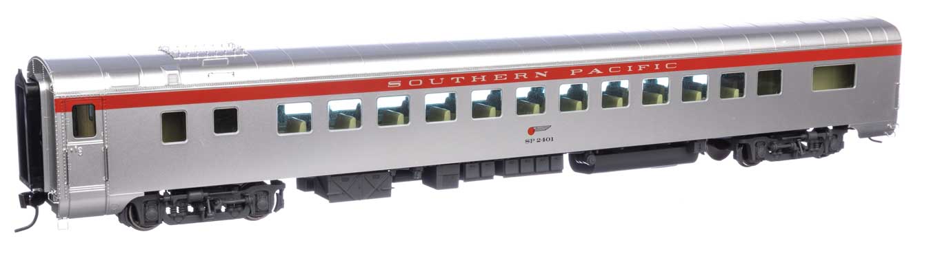 Southern Pacific-Daylight Red Letterboard  85' P-S 83-C-2 Coach #2401
