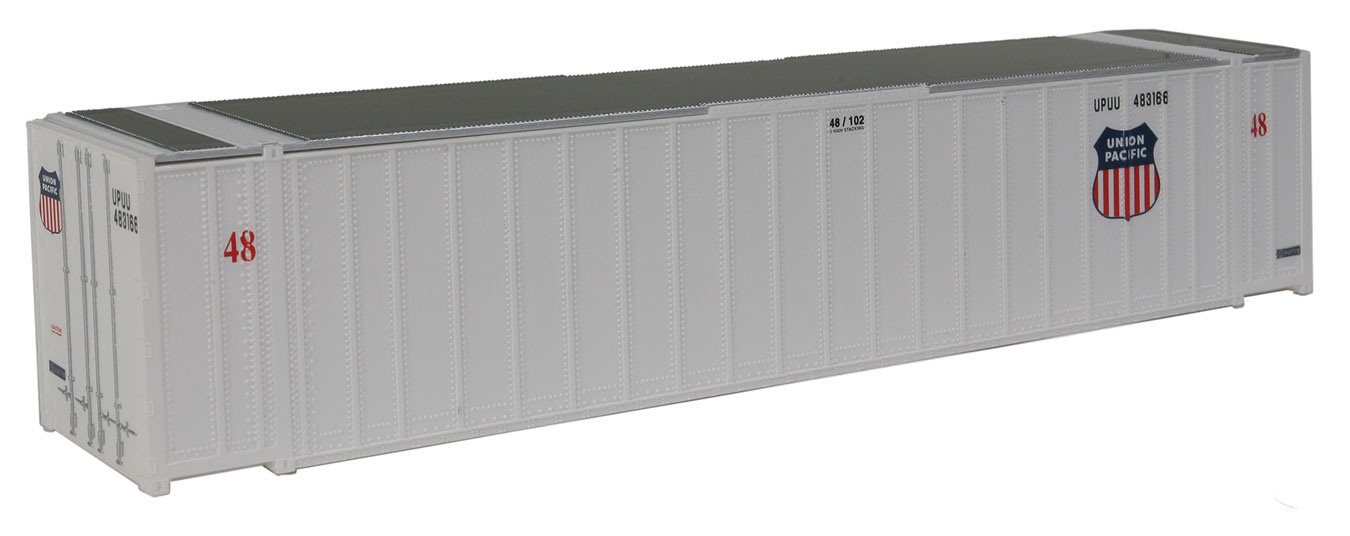 Union Pacific 48' Rib-Side 48' Container #483166
