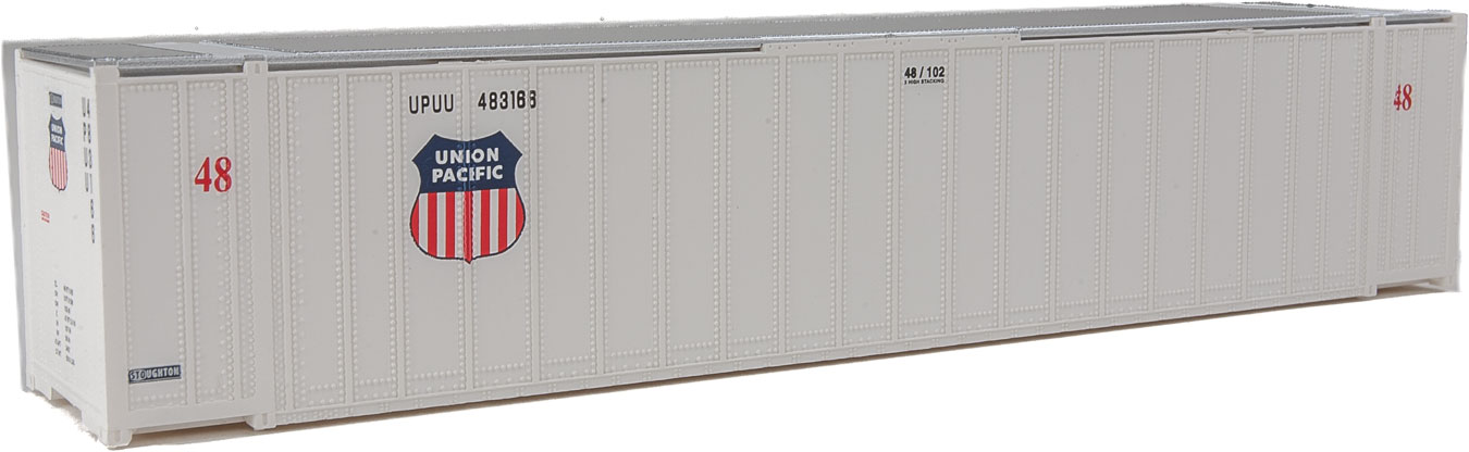 Union Pacific 48' Rib-Side 48' Container #483166