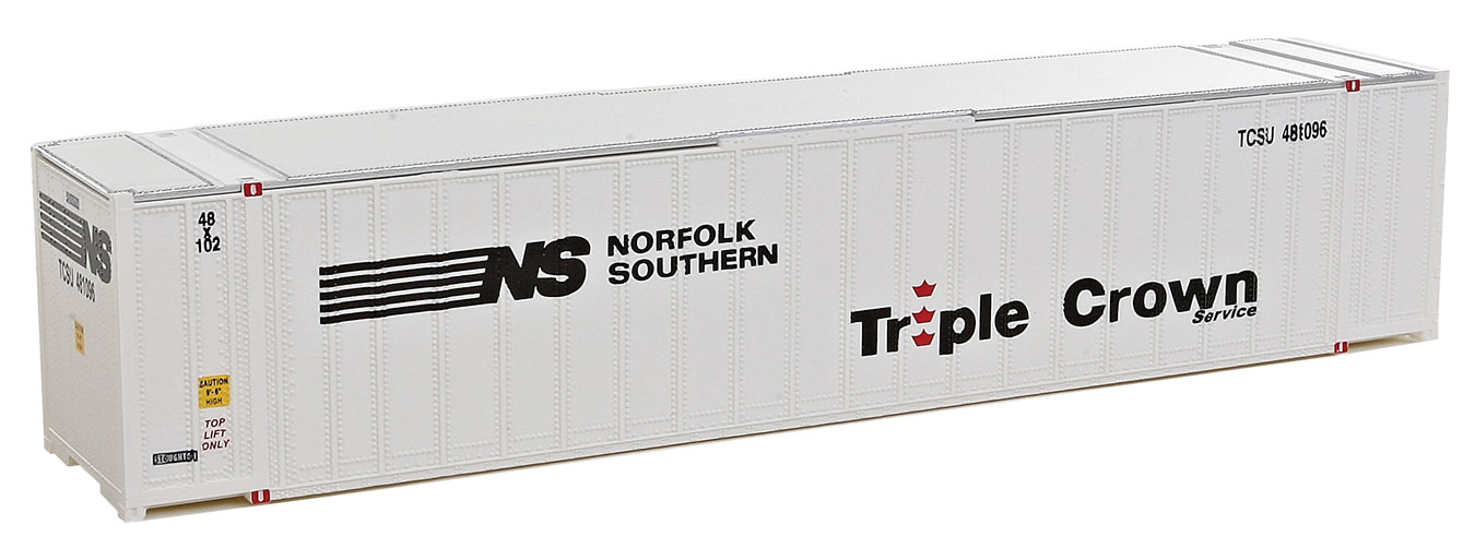 Norfolk Southern Triple Crown 48' Rib Side Container #481096