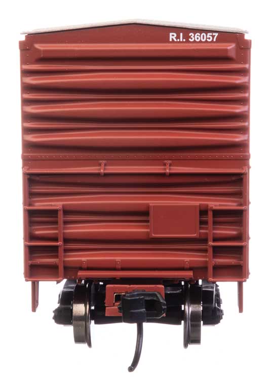 Rock Island 50' Box Car With Dreadnaught Ends #36057