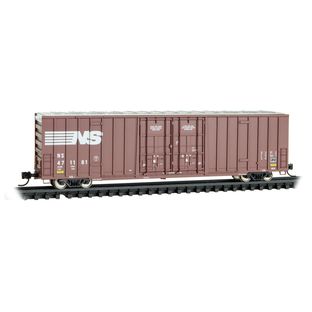 Norfolk Southern 60' Rib Side Double-Plug Door Box Car #471161