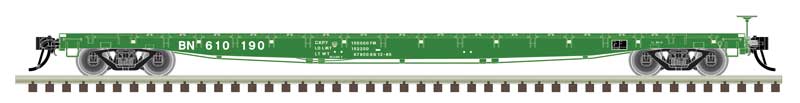 Burlington Northern GSI 60' Flat Car #610190