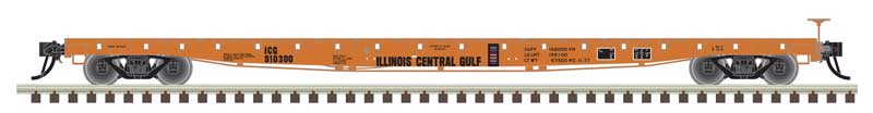 Illinois Central Gulf GSI 60' Flat Car #910300