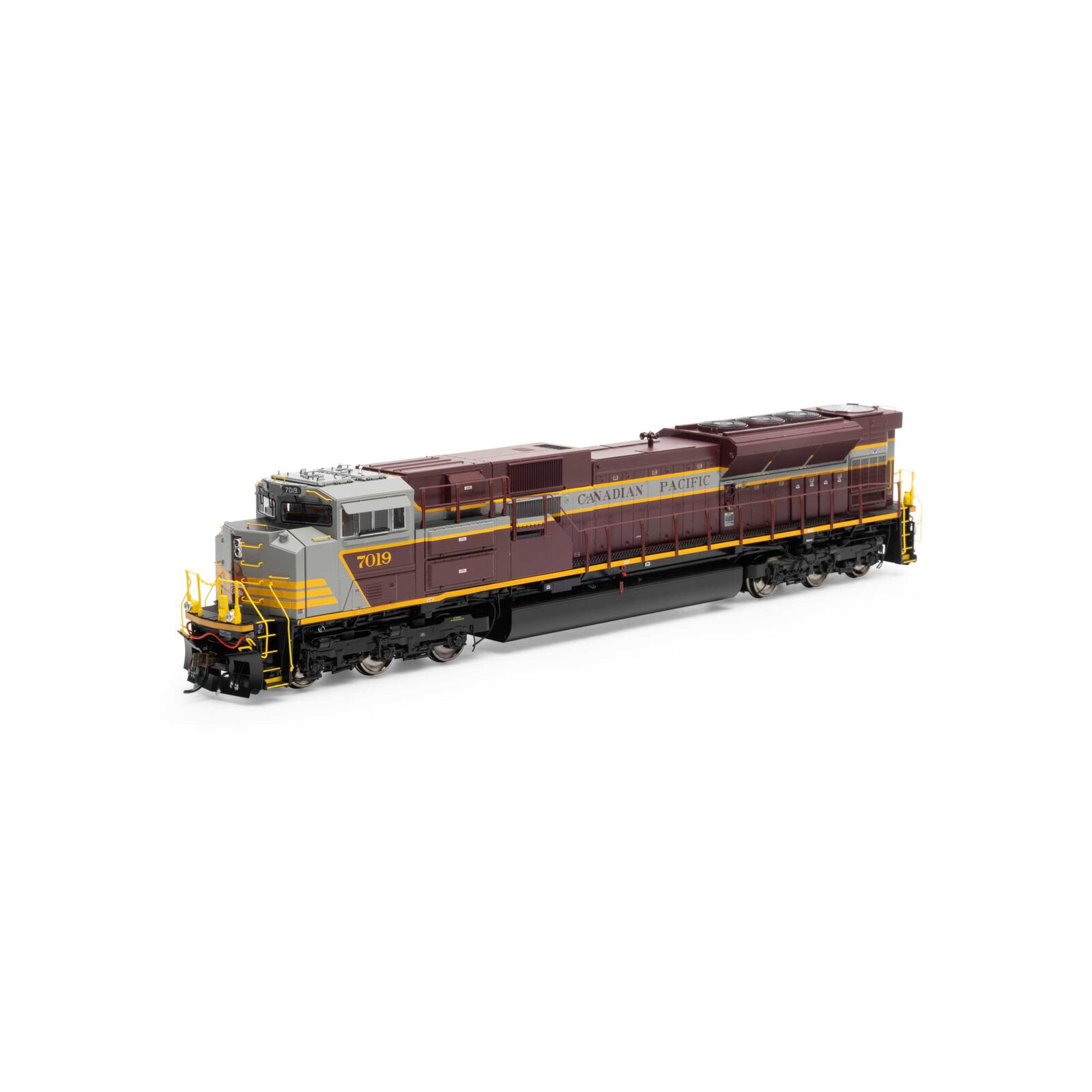 Canadian Pacific SD70ACU #7019 With Tsunami2