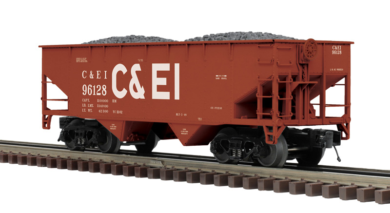 Chicago & Eastern Illinois 2-bay offset hopper #96157
