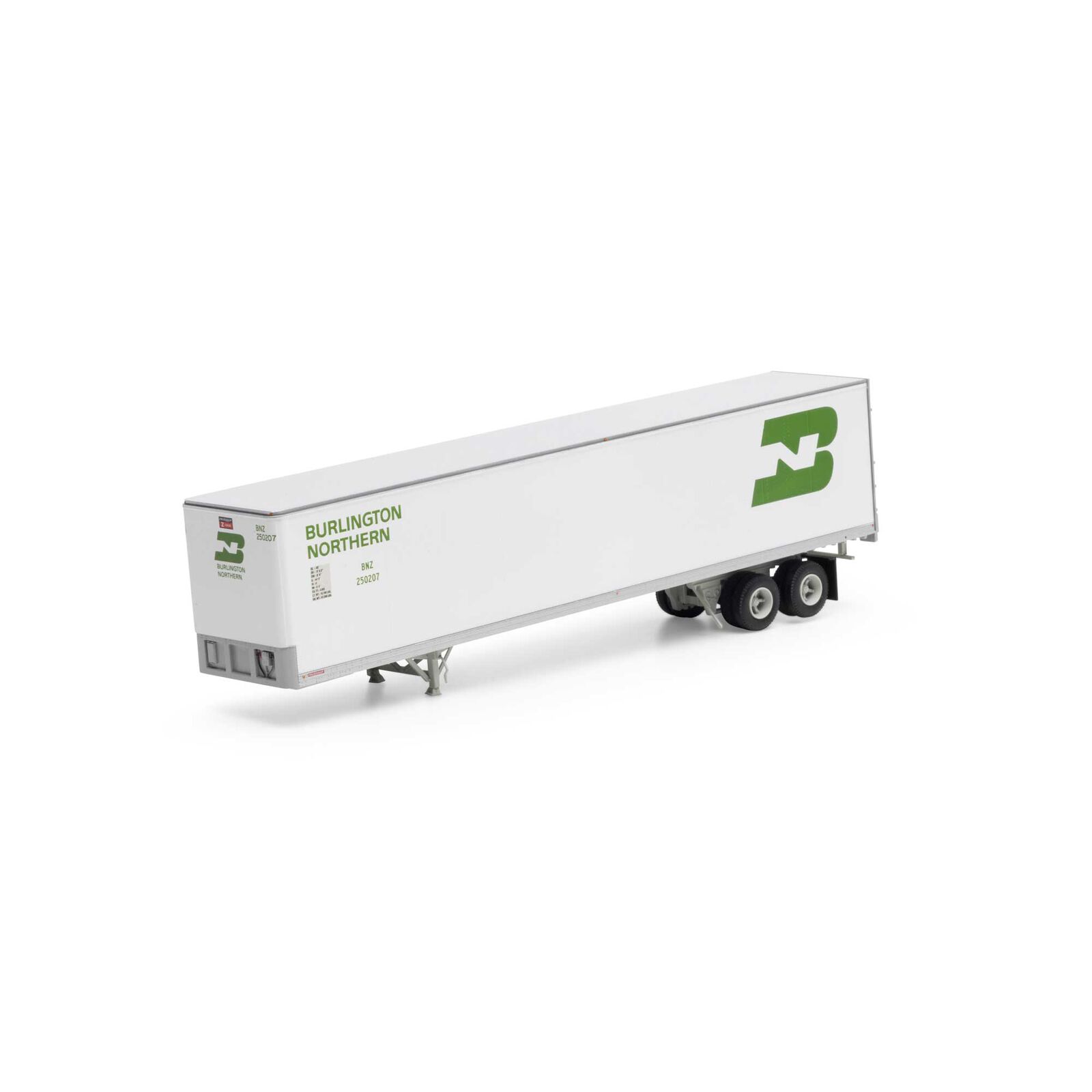Burlington Northern 45' Fruehauf Z-Van Trailer #250207