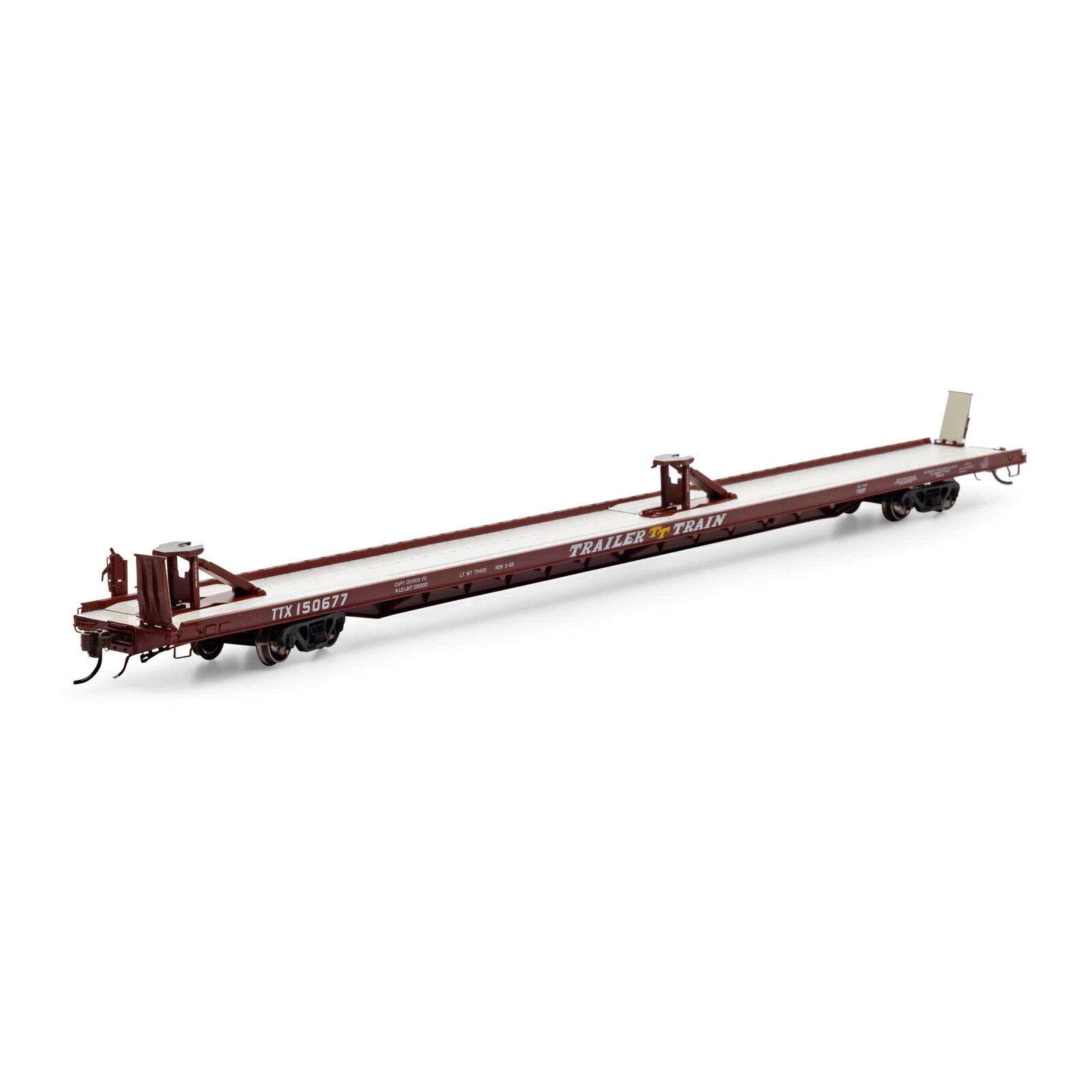 Trailer Train F89F 89' Flat Car #150677