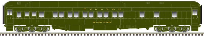 Pullman 10-1-1 Pullman sleeper "Island Peer"