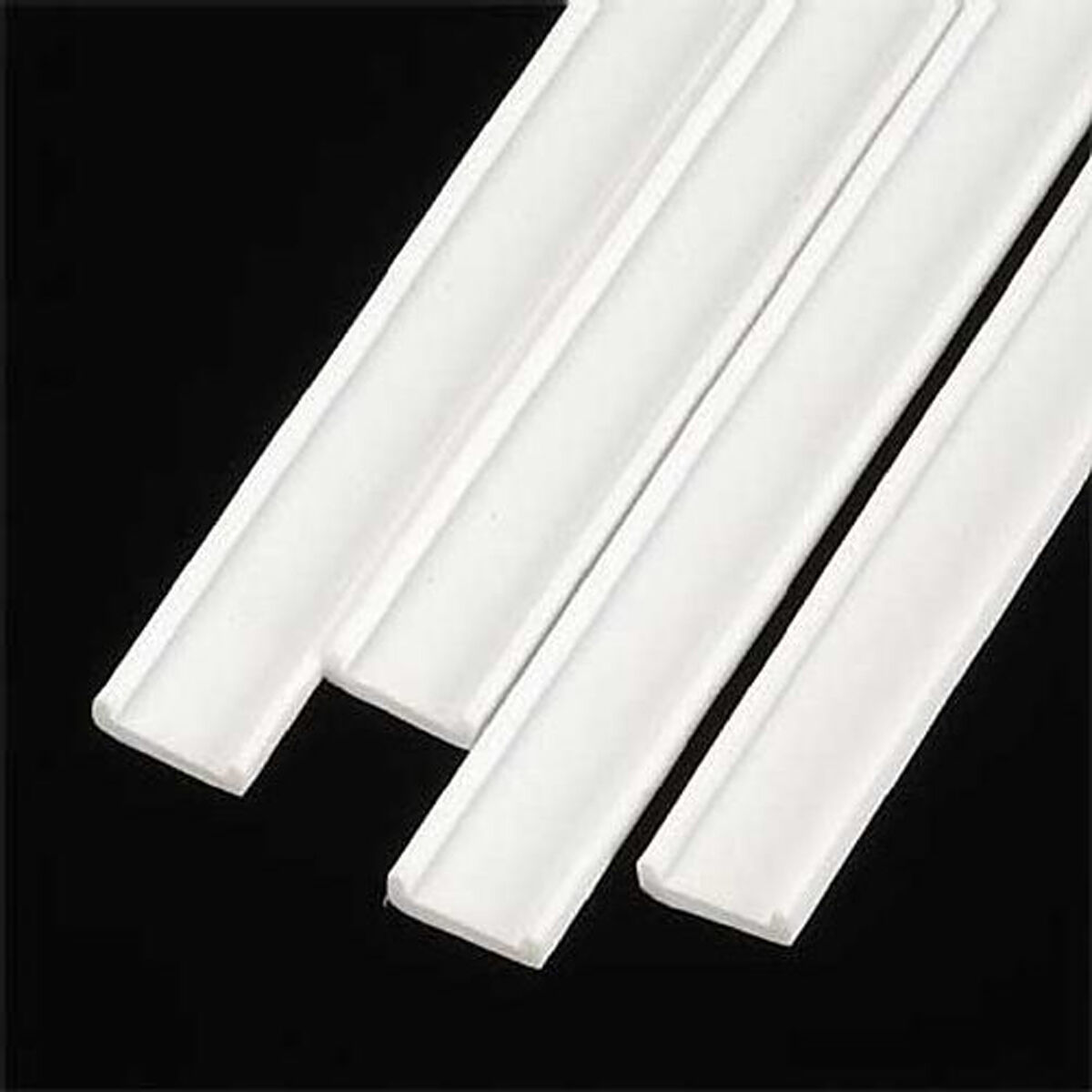 Styrene Channel 5/16" x 24" 4-Pieces