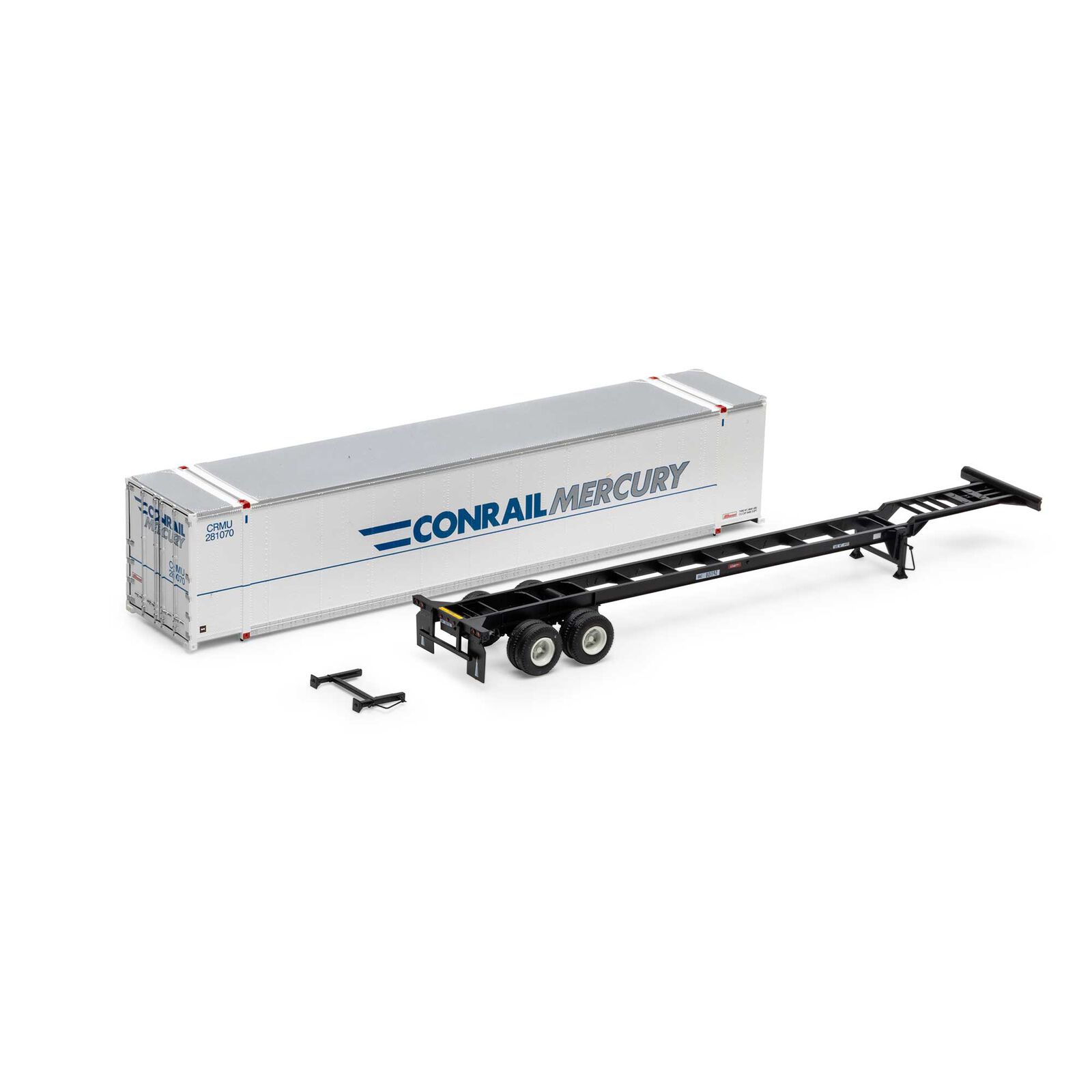 Conrail 48' Container With 48' Chassis