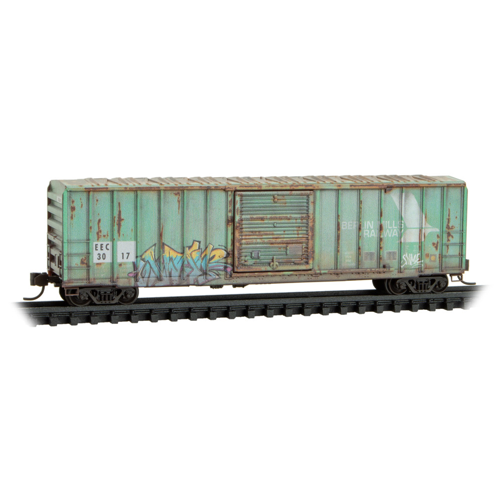 EEC/Ex-Berlin Mills 50' Rib Side Box Car #3017