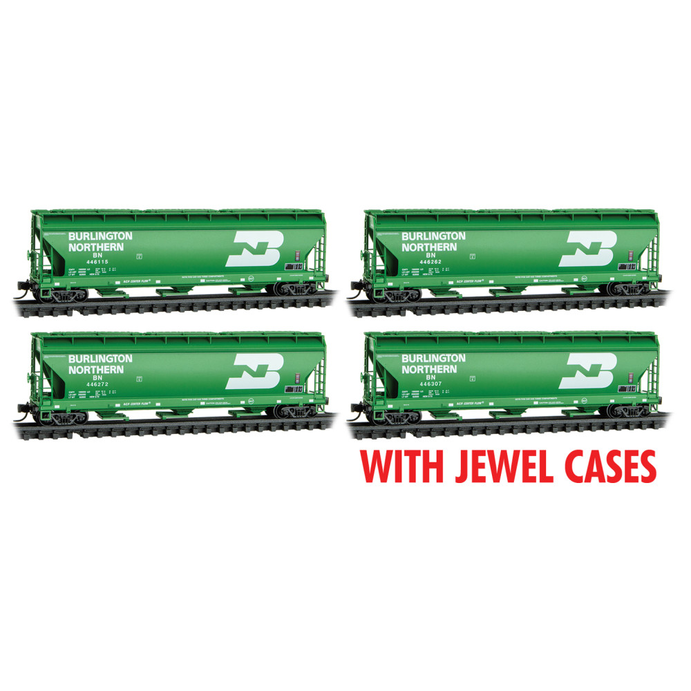 Burlington Northern 4-Pack With Jewel Cases