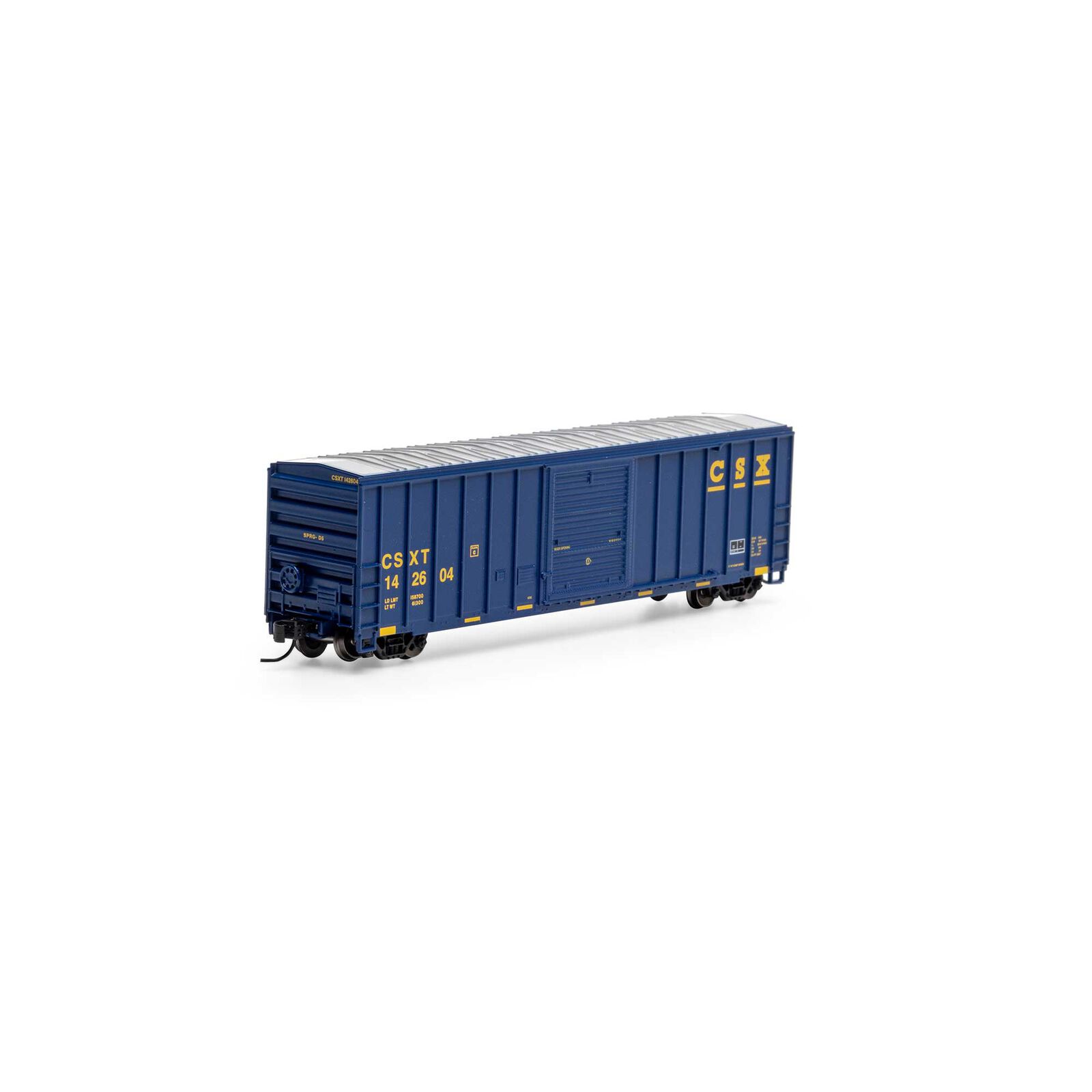 CSX 50' FMC 5347 boxcar #142604