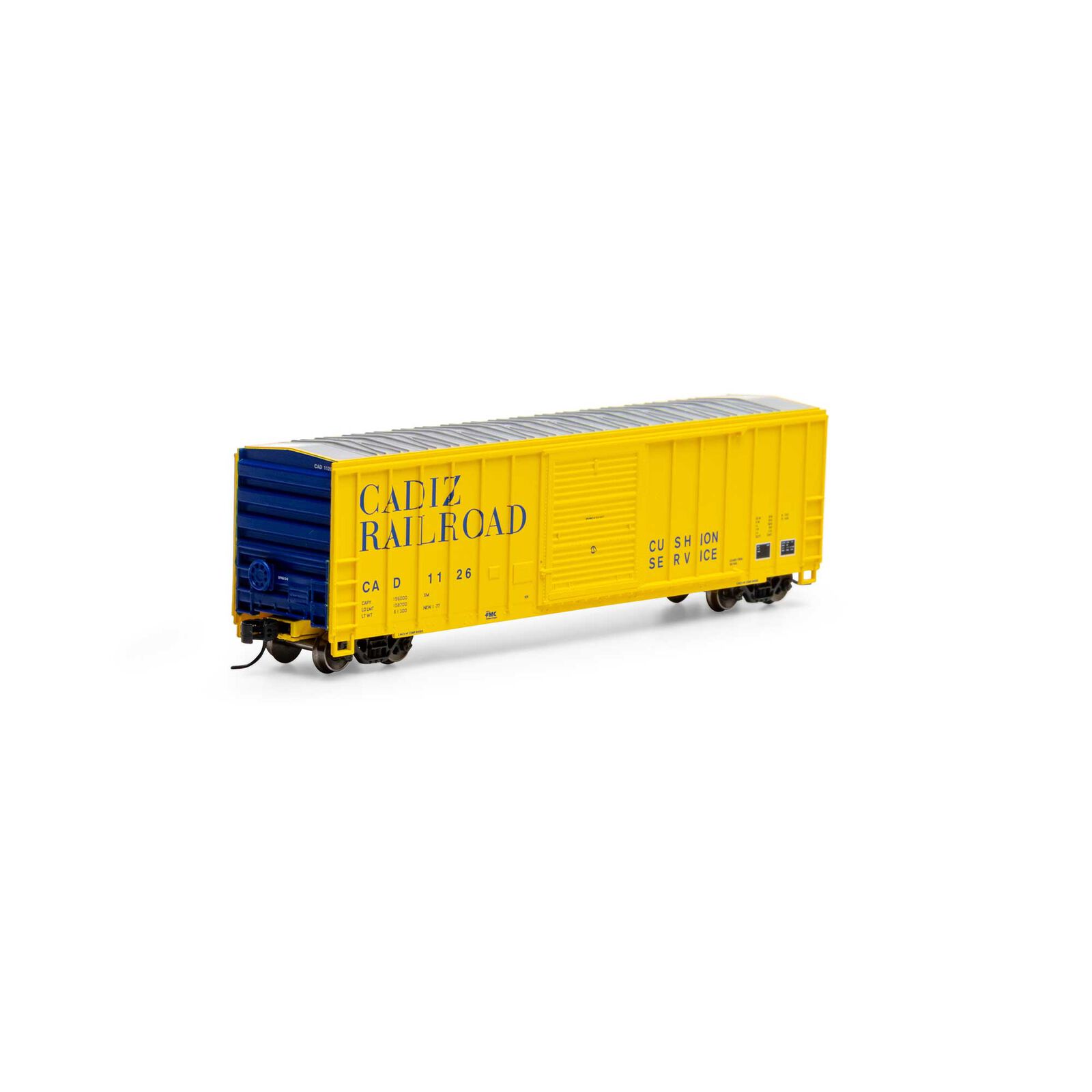 Cadiz Railroad 50' FMC 5347 boxcar #1126