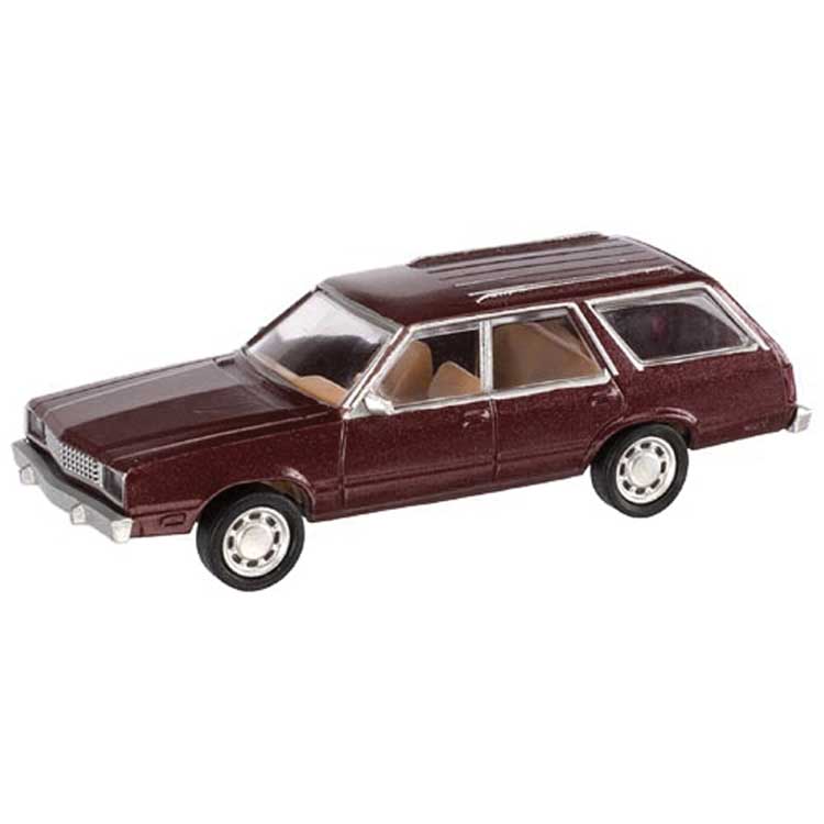 Dark Cordovan Metallic Ford® Fairmont Wagon 2-Pack