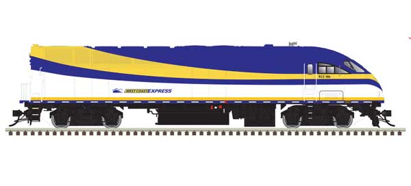 West Coast Express MP-36 Locomotive #906 With ESU LokSound