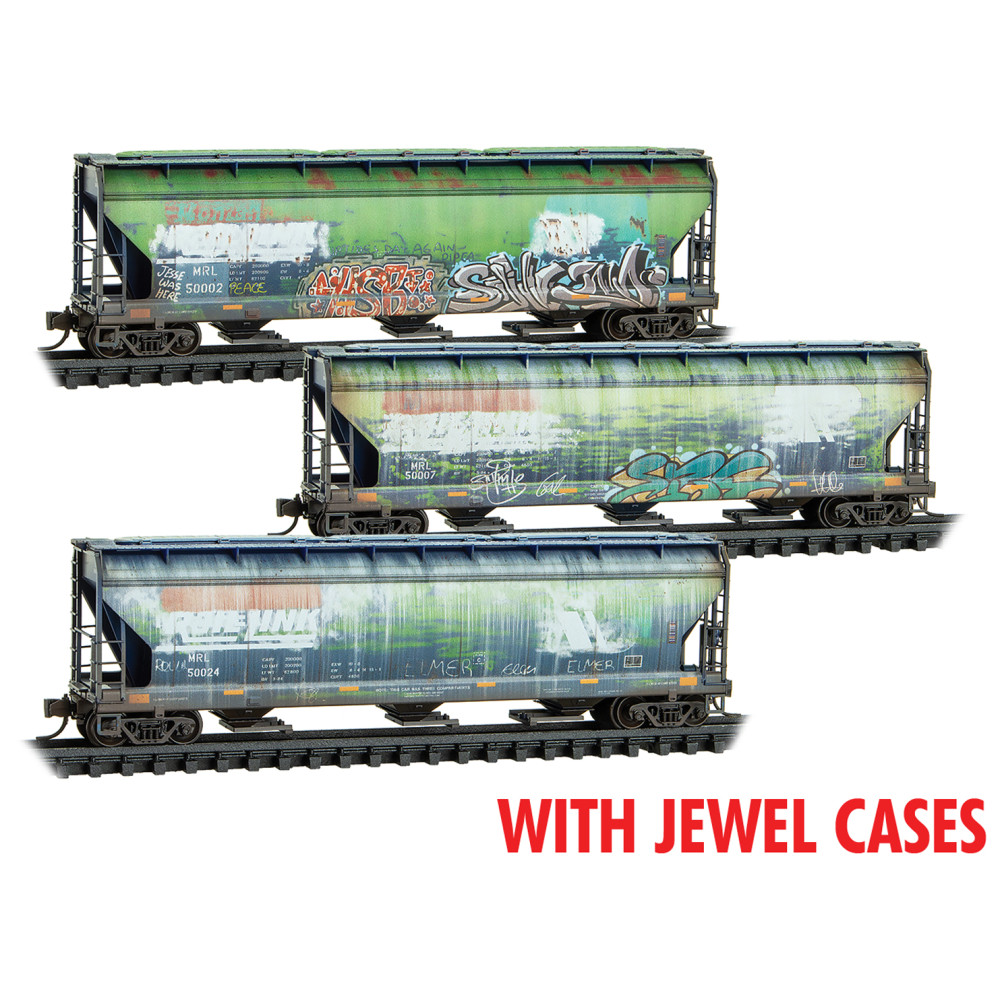 Montana Rail Link Weathered 3-Pack