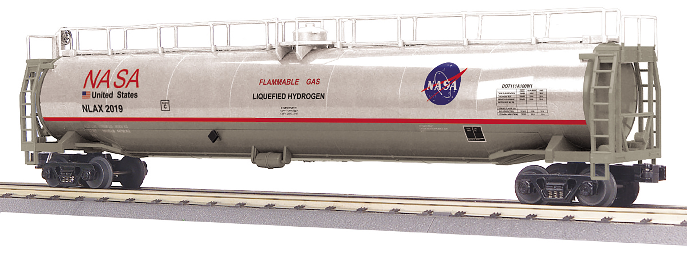 NASA 33K gallon tank car #2019