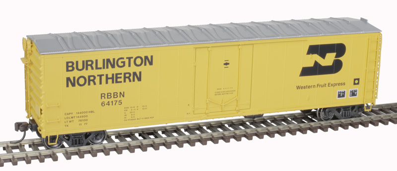 Burlington Northern (RBBN) 50' AAR plug door boxcar #64125