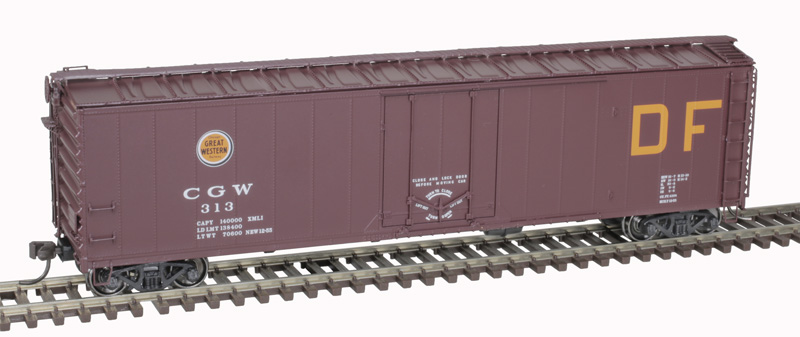 Chicago Great Western 50' AAR plug door boxcar #327