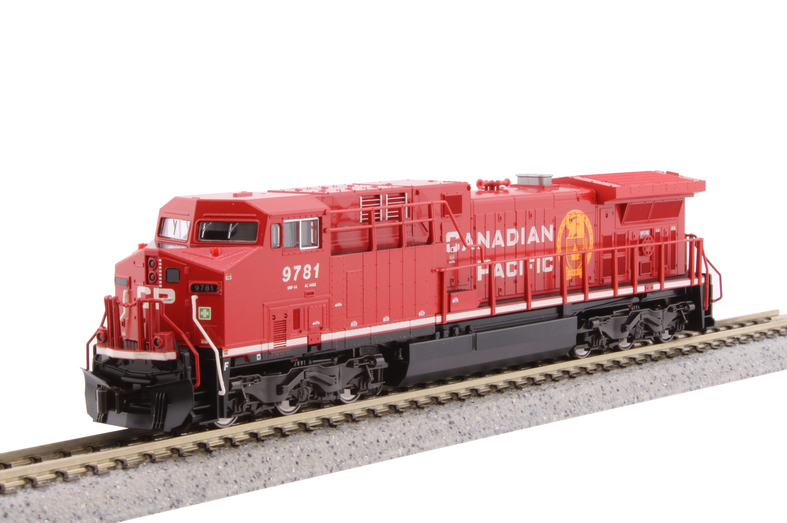 Canadian Pacific AC4400CW #9781 with LokSound
